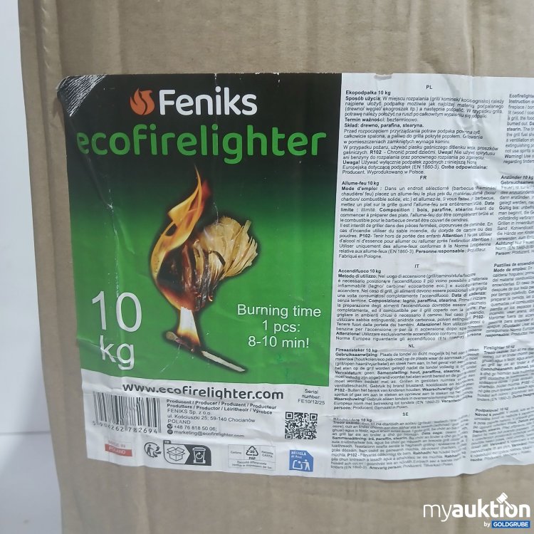 Artikel Nr. 989705: Feniks ecofirelighter 10kg 