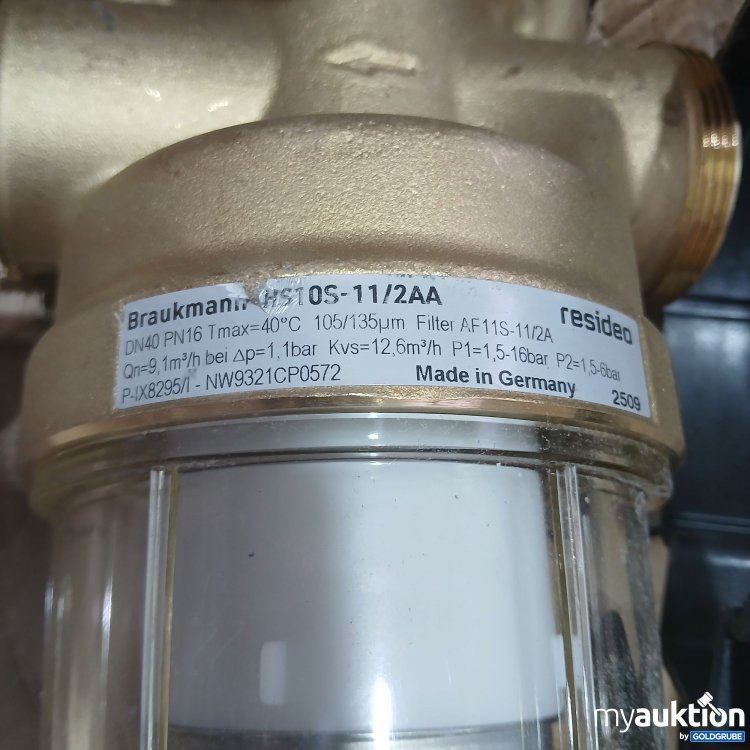 Artikel Nr. 438706: Resideo Braukmann HS10S 11/2AA 2509