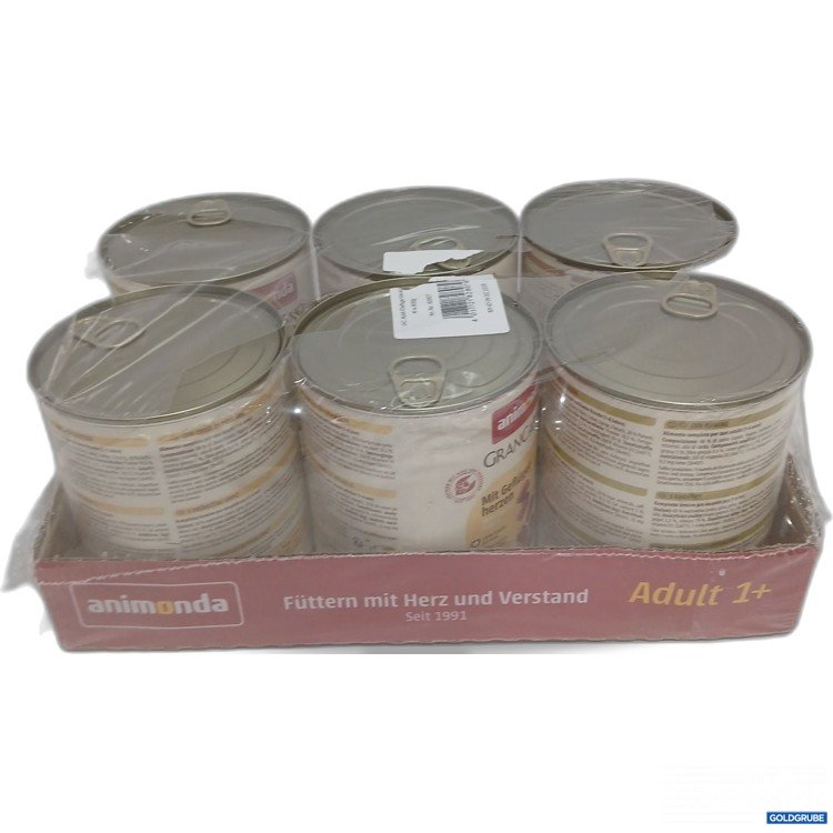 Artikel Nr. 460706: Animonda GranCarno Hundefutter Geflügelherzen 6x800g