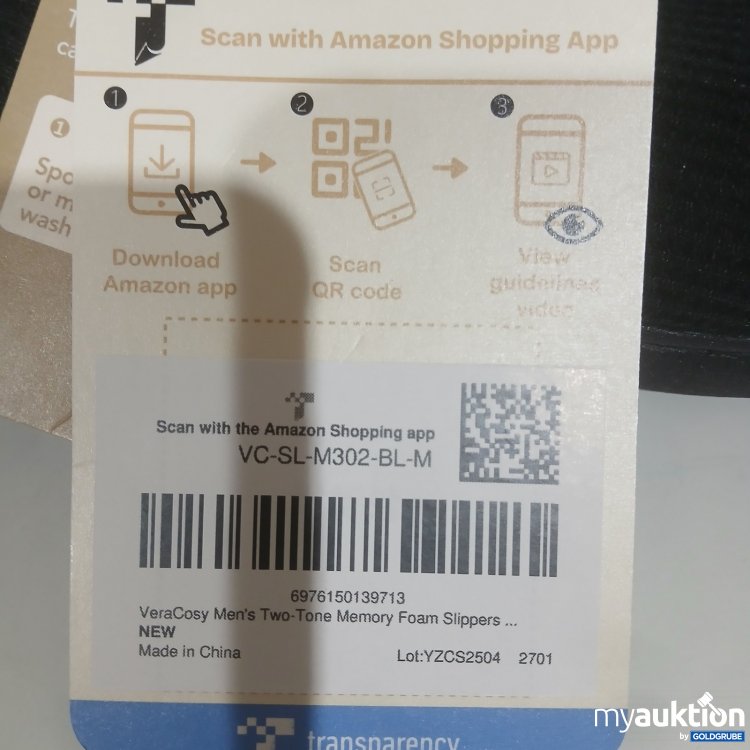 Artikel Nr. 462706 Artikel Nr. 462706: VERACOSY Hausschuhe Größe M