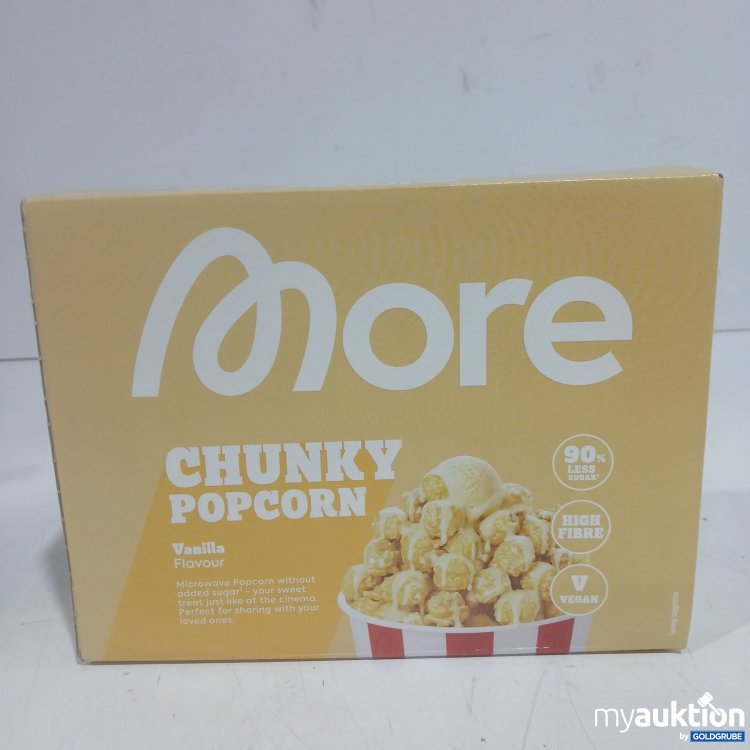 Artikel Nr. 465706 Artikel Nr. 465706: More Chunky Popcorn Vanilla Flavour 6x75g