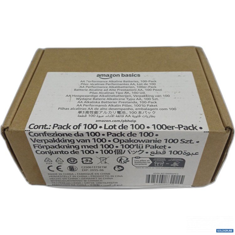 Artikel Nr. 884706: Amazone basics Batterien, AA, 100Stk.