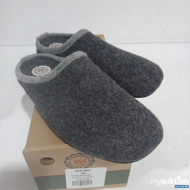 Artikel Nr. 890706: Filzpantoffel 