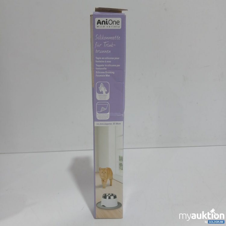Artikel Nr. 919706: AniOne Silikonmatte für Trinkbrunnen 38cm