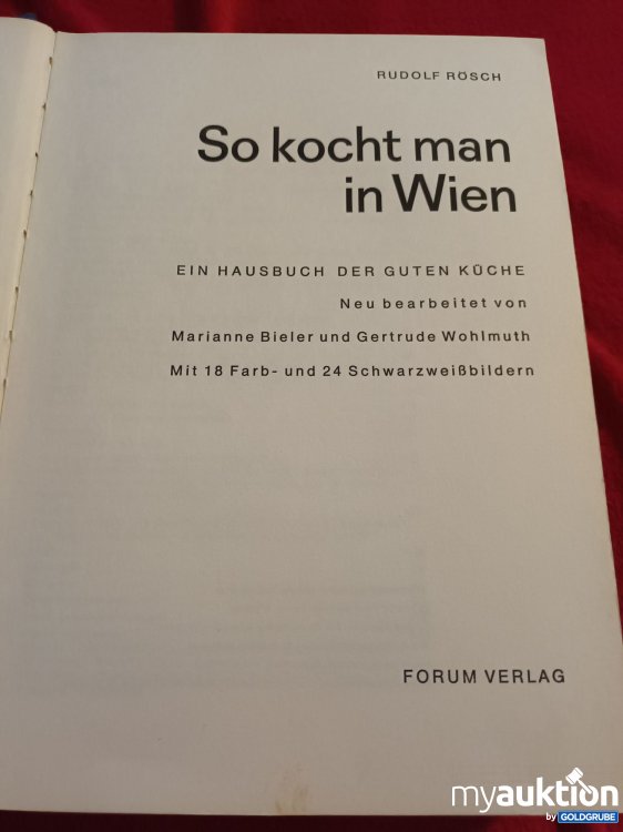 Artikel Nr. 927706: 1966, So kocht man in Wien von Rudolf Rösch