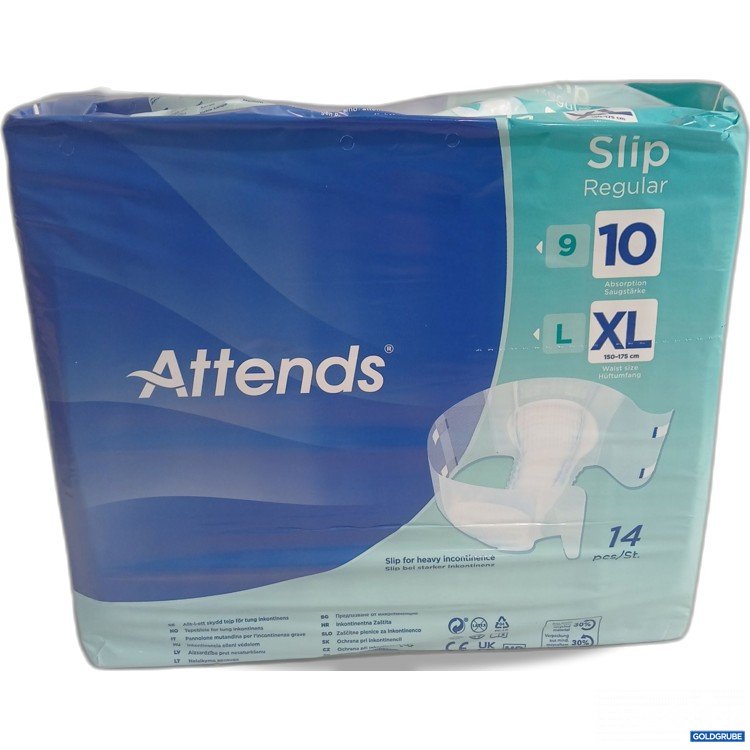 Artikel Nr. 951706: Attends Slip Regular XL 14Stk 