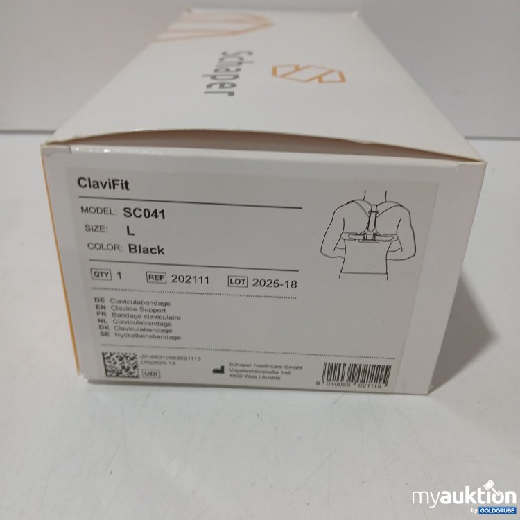 Artikel Nr. 954706: Schaper ClaviFit Claviculabandage SC041 Grösse L 
