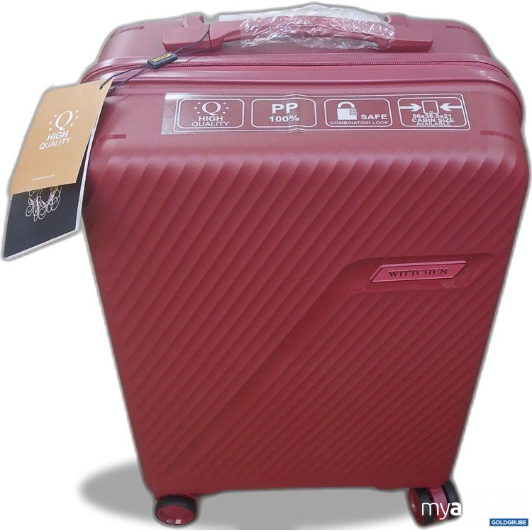 Artikel Nr. 958706: Wittchen Hartschalenkoffer Weinrot ca. 55×36cm