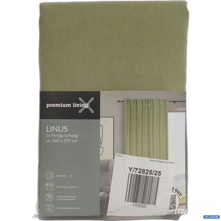 Artikel Nr. 963706: premium living Linus Fertigvorhang 140 x 255 cm