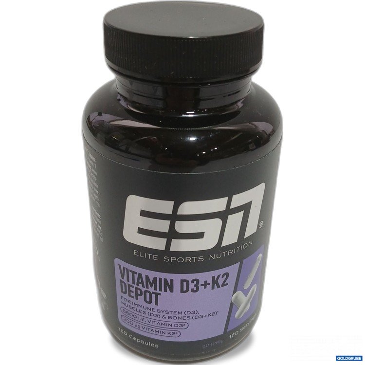 Artikel Nr. 967706: ESN Elite Sports Nutrition Vitamin D3 + K2 Depot 120 Capsules 98g 