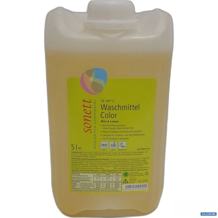 Artikel Nr. 971706: sonett Waschmittel Color 5l