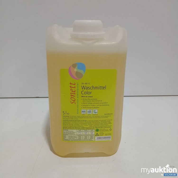 Artikel Nr. 971706: sonett Waschmittel Color 5l