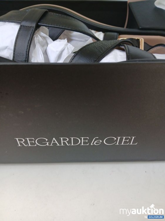 Artikel Nr. 988706: REGARDE le CIEL Sandalen Blockabsatz Kreuzriemen