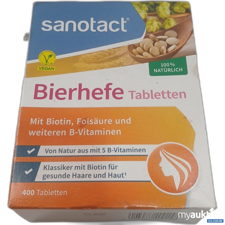 Artikel Nr. 997706 Artikel Nr. 997706: Sanotact Bierhefe Tabletten 400stk