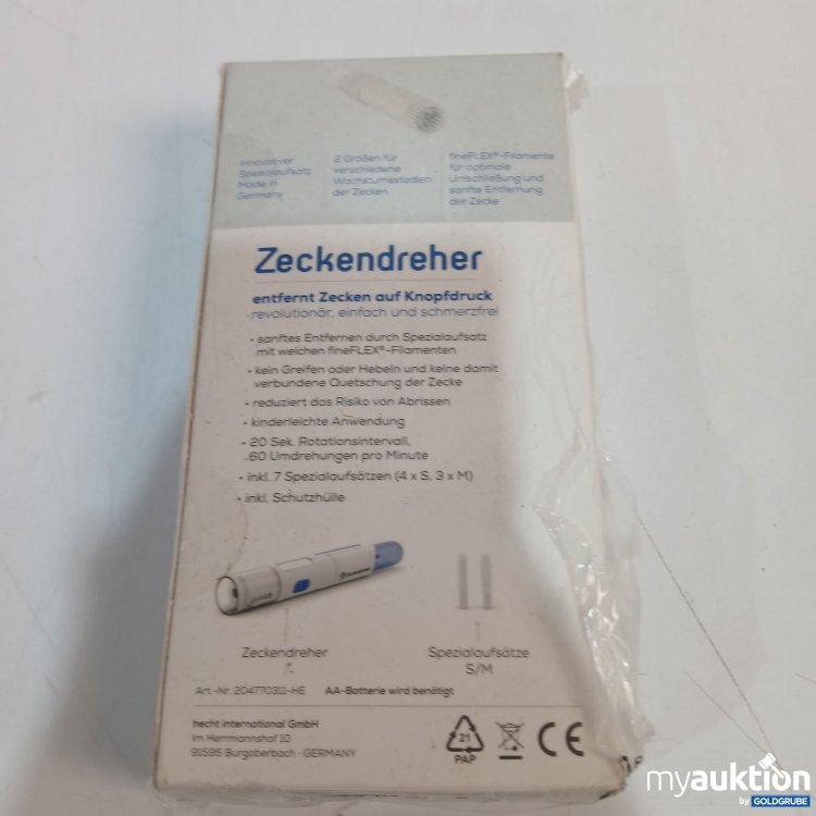 Artikel Nr. 523707: Zeckendreher