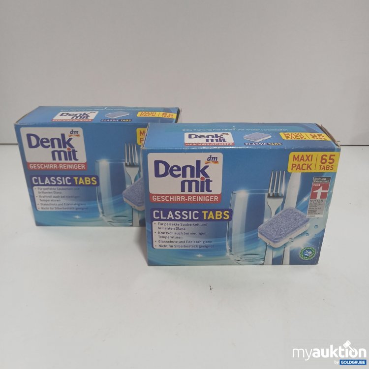 Artikel Nr. 845707: Denkmit Geschirr-Reiniger 2er Pack x65 Tabs