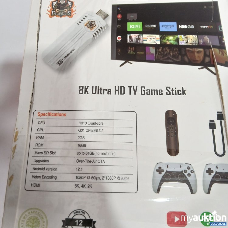 Artikel Nr. 865707: K8Pro TV&Game Stick 
