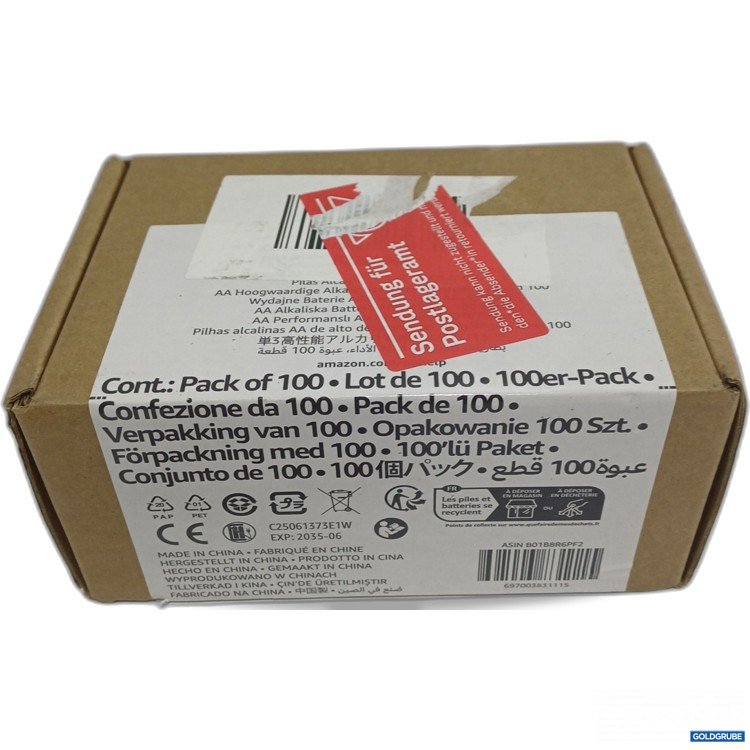 Artikel Nr. 884707: Amazone basics Batterien, AA, 100Stk.