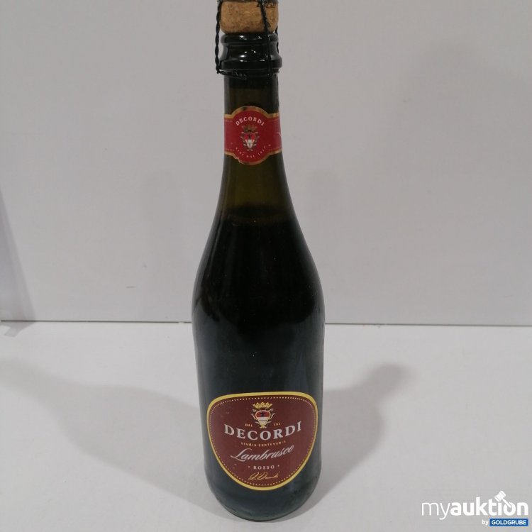 Artikel Nr. 889707: Decordi Lambrusco Rosso 0,75l 10,5%Vol