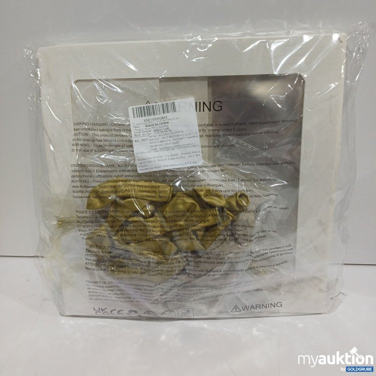 Artikel Nr. 894707: dekorative Würfel, aufschrift Baby, 4Stk. mit Ballons