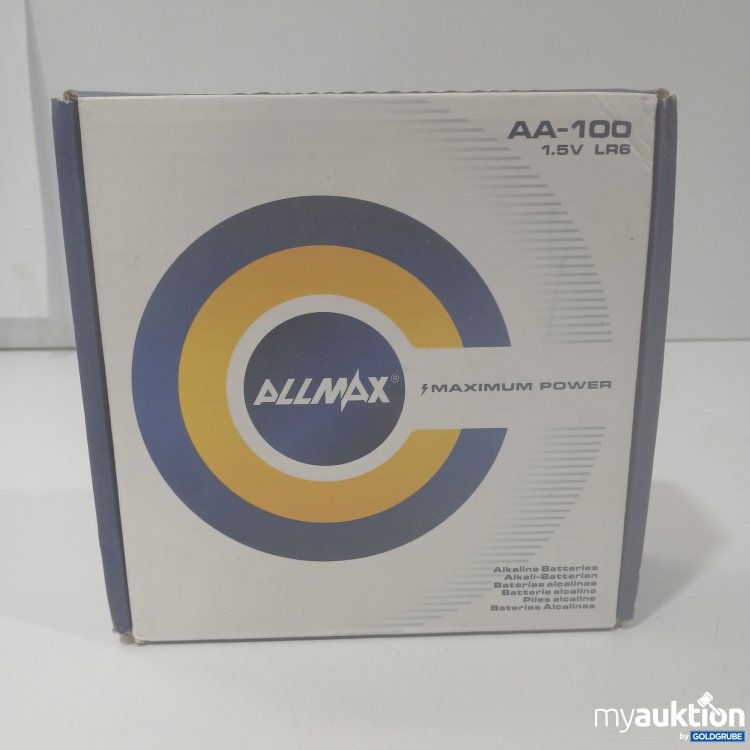 Artikel Nr. 911707 Artikel Nr. 911707: ALLMAX Maximum Power AA-100 1.5V LR6