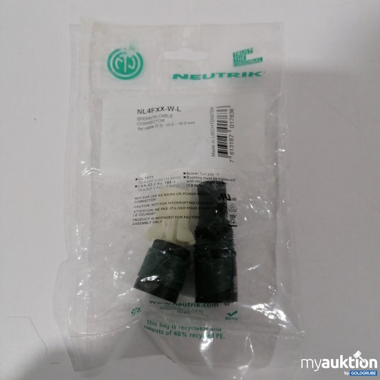 Artikel Nr. 914707: Neutrik Speakon Cable 