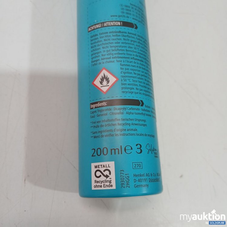 Artikel Nr. 918707: got2b got GLOSS Glanz Spray 200 ml