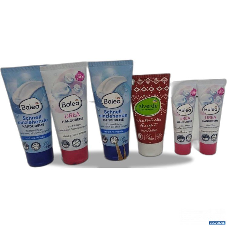 Artikel Nr. 953707: Div. Sorten  Schnell einziehende Handcreme 6 stk