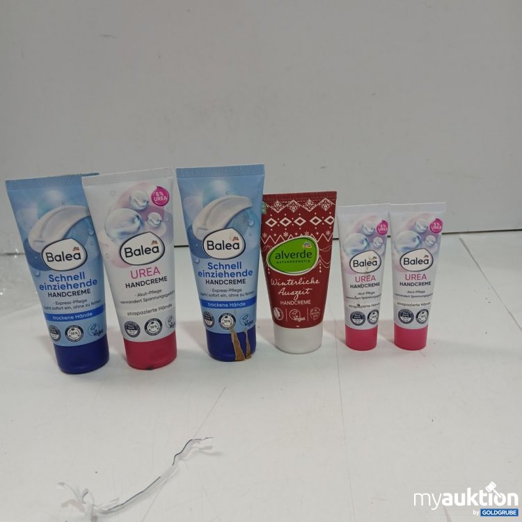 Artikel Nr. 953707: Div. Sorten  Schnell einziehende Handcreme 6 stk