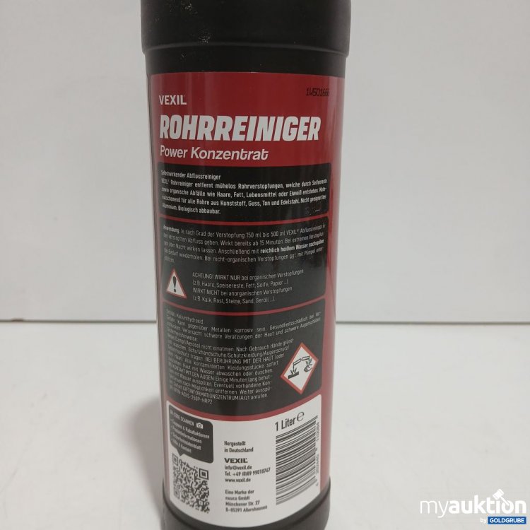 Artikel Nr. 971707: Vexil Rohrreiniger Power Konzentratz 1000ml