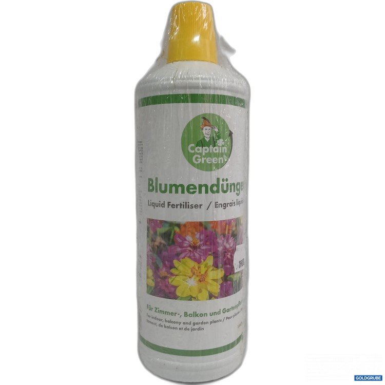 Artikel Nr. 972707: Captain Green Blumendünger für Zimmer, Balkon & Gartenpflanzen 1L