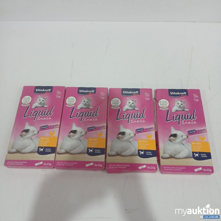Artikel Nr. 987707: Vitakraft Liquid Snack Huhn 6x15g 4Stk 