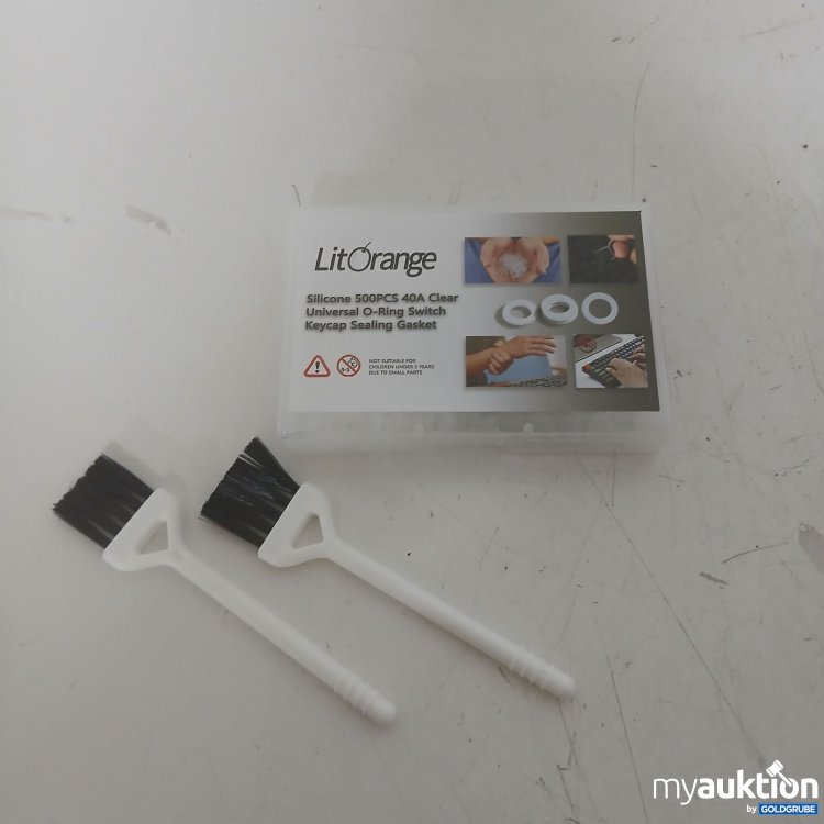 Artikel Nr. 397708: Litorange 500 Stück 40A Silikon O-Ringe
