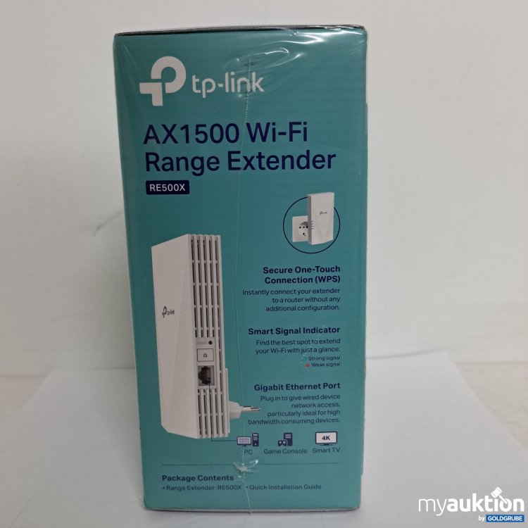 Artikel Nr. 817708 Artikel Nr. 817708: Wi-Fi 6 Range Extender AX1500 Dual Band