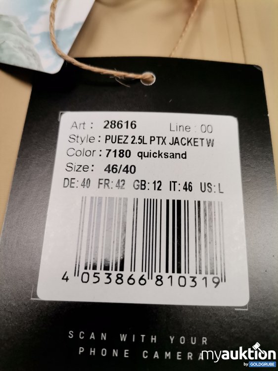 Artikel Nr. 837708: Salewa Puez 2,5l PTX Jacke