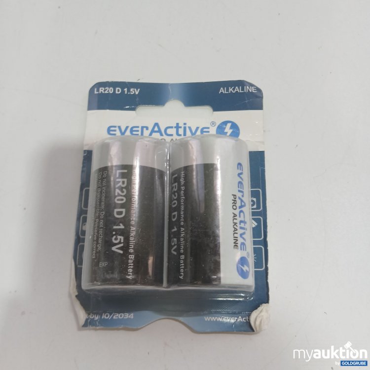 Artikel Nr. 844708 Artikel Nr. 844708: EverActive LR20 D 1.5V 2 Stück
