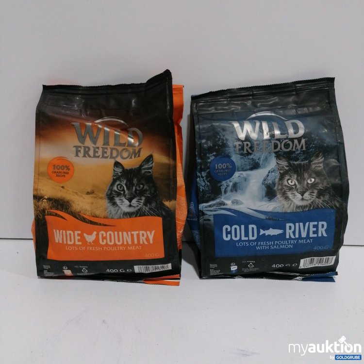 Artikel Nr. 859708: Wild Freedom Katzenfutter Wide Country 400g, Cold River 400g