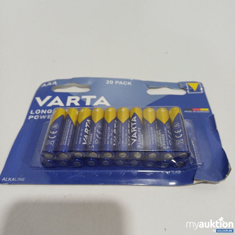 Artikel Nr. 884708: Varta, AAA, 20Stk.