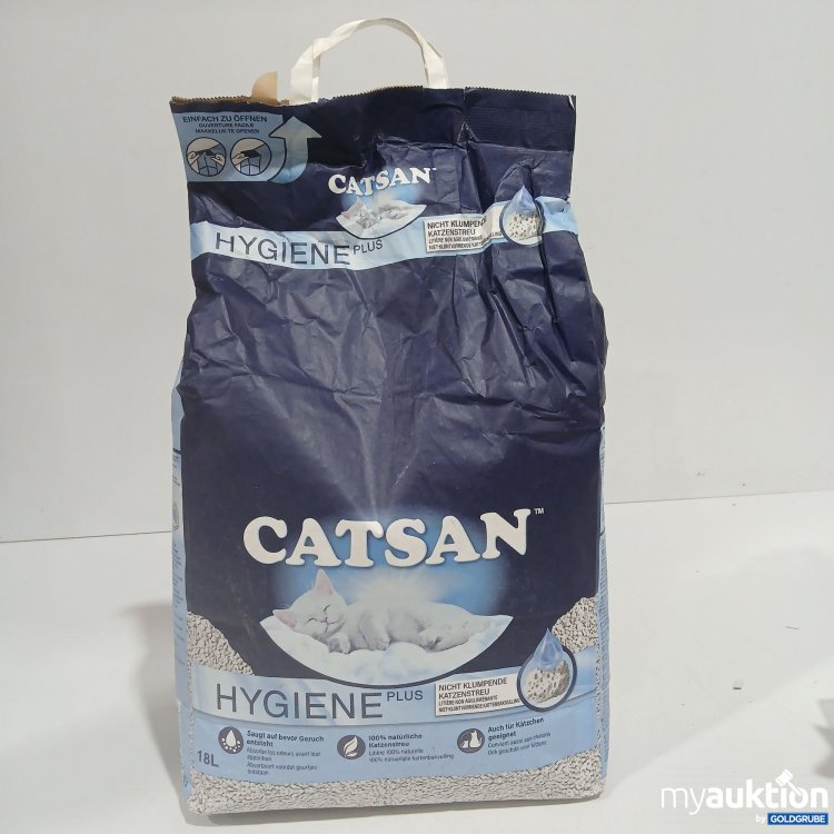 Artikel Nr. 893708: Catsan Hygiene Plus Katzenstreu 18L