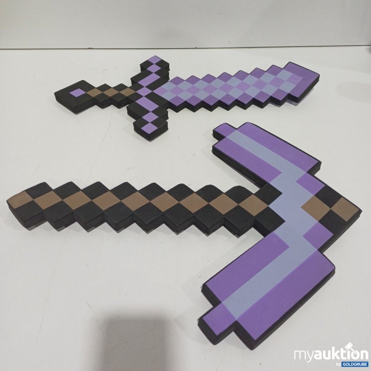 Artikel Nr. 894708: Minecraft Schaumstoff Spitzhacke und Schwert ca.45cm