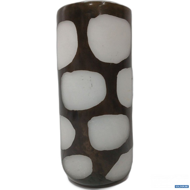 Artikel Nr. 929708: Blair Vase L Black/white, Art.No. 373859-ZW, Ca 28,5cm Hoch, Ca 12,5cm Durchmesser