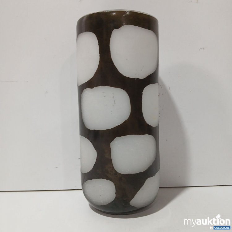 Artikel Nr. 929708: Blair Vase L Black/white, Art.No. 373859-ZW, Ca 28,5cm Hoch, Ca 12,5cm Durchmesser