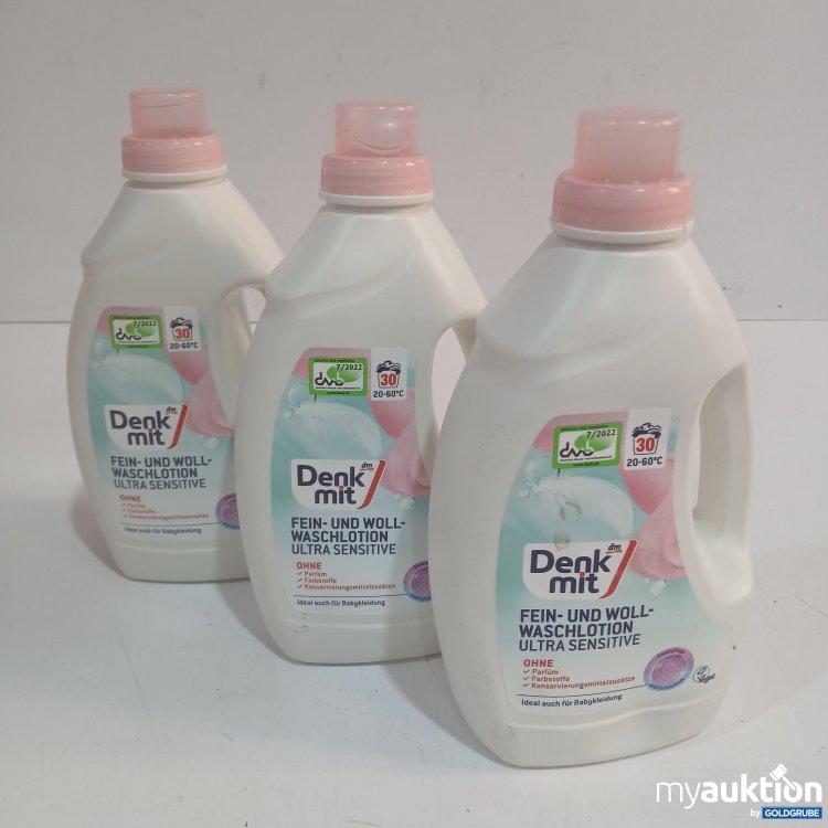 Artikel Nr. 952708 Artikel Nr. 952708: Denk mit Fein und Wollwaschlotion ultra sensitive je 1,5L