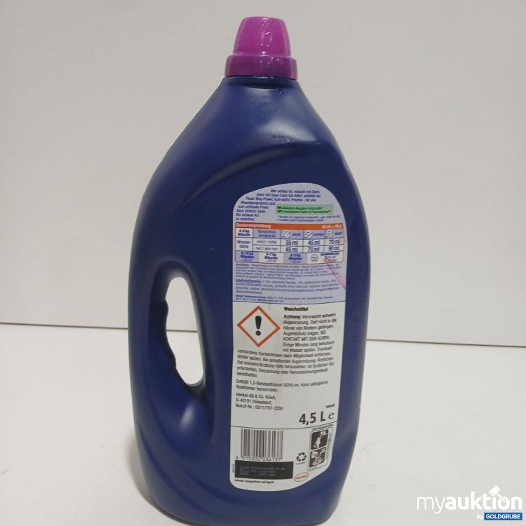 Artikel Nr. 971708: Spee Color gel Flüssigwaschmittel 4.5 l
