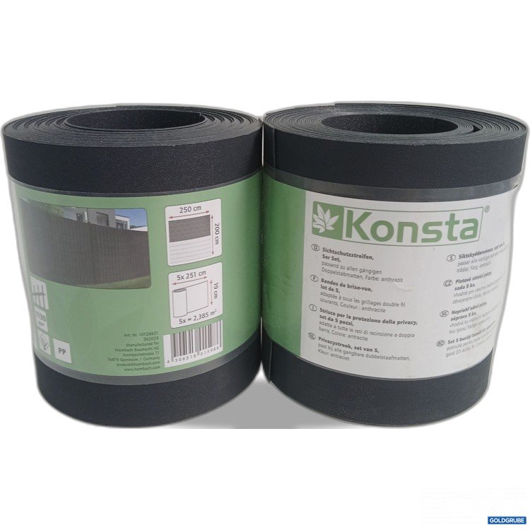 Artikel Nr. 985708 Artikel Nr. 985708: Konsta Sichtschutzstreifen 5x251x19cm