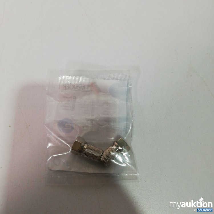 Artikel Nr. 432709 Artikel Nr. 432709: Schwaiger F-Stecker 2*7mm