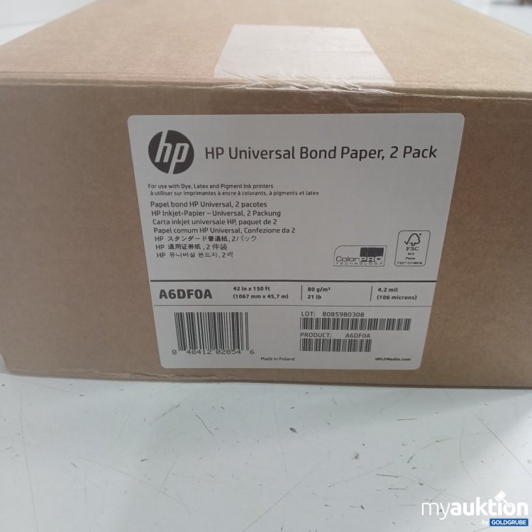 Artikel Nr. 464709: HP Universal Bond Paper 2 Pack 1067mm x 45,7m