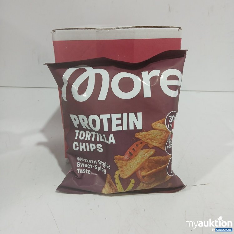 Artikel Nr. 465709 Artikel Nr. 465709: More Protein Tortilla Chips Western Style Sweet-Spicy Taste