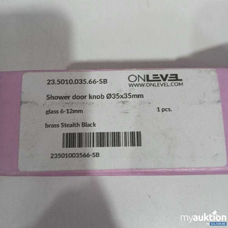 Artikel Nr. 521709 Artikel Nr. 521709: Onleva Shower door Knob 35x35mm
