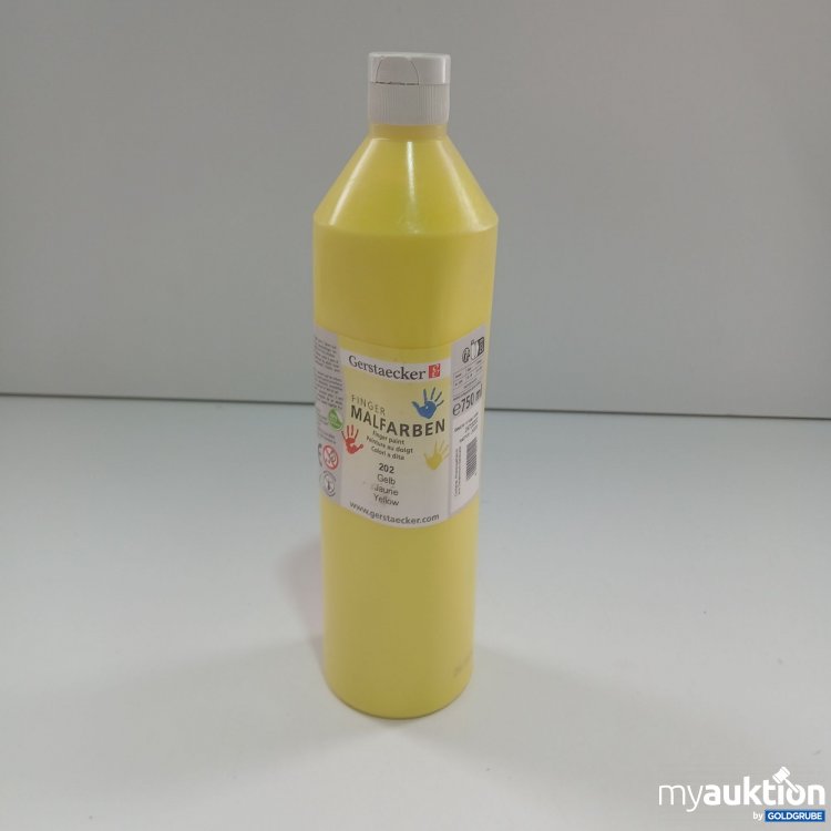 Artikel Nr. 848709: Gerstaecker Finger Malfarben 202 Gelb 750ml